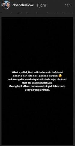 dukungan chandra liow