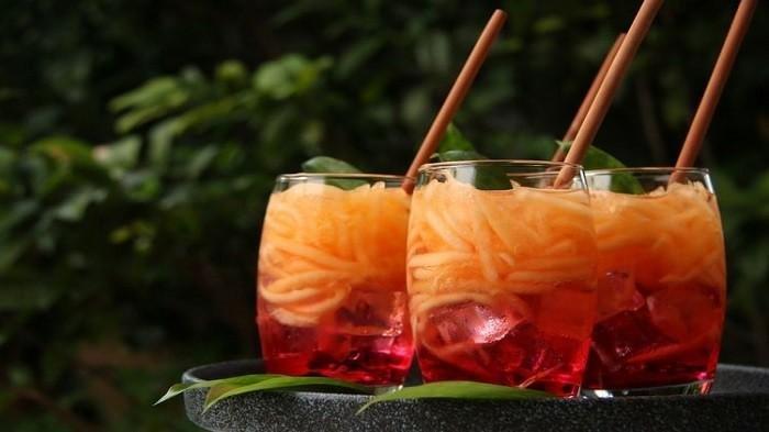 Es blewah jadi menu buka puasa