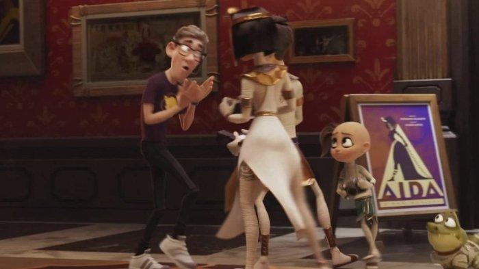 Cuplikan adegan dalam film animasi Mummies.