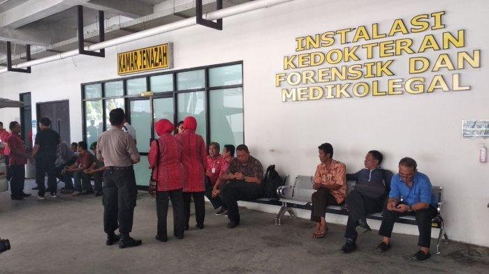 Foto suasana ruang jenazah RSUD dr Moewardi Solo diambil Selasa (3/4/2018)