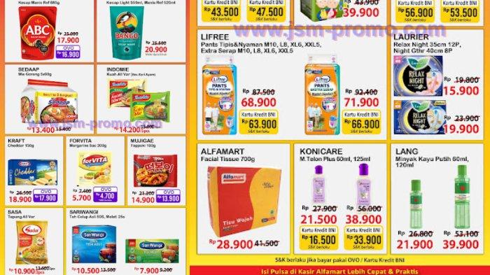 Katalog Promo JSM Alfamart Periode September 2023 Lengkap, Banyak Minyak Goreng Murah Mulai Rp 30 Ribuan Saja