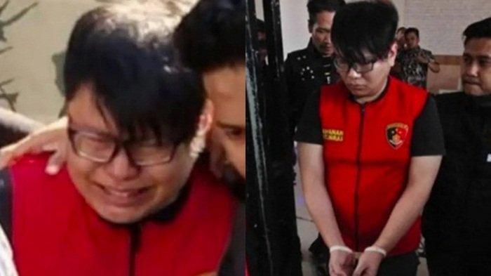 Tangis Gregorius Ronald Tannur alias GRT aniaya Dini Sera Afrianti hingga tewas ditetapkan sebagai tersangka.