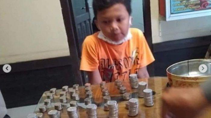 Hafidh sumbangkan uang celengannya untuk bantu tenaga medis beli APD