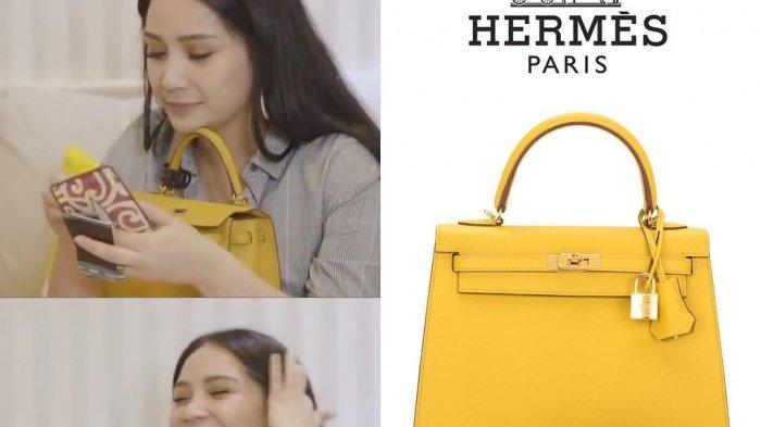 hermes Kelly 25 sellier jaune ambre epsom with gold hardware