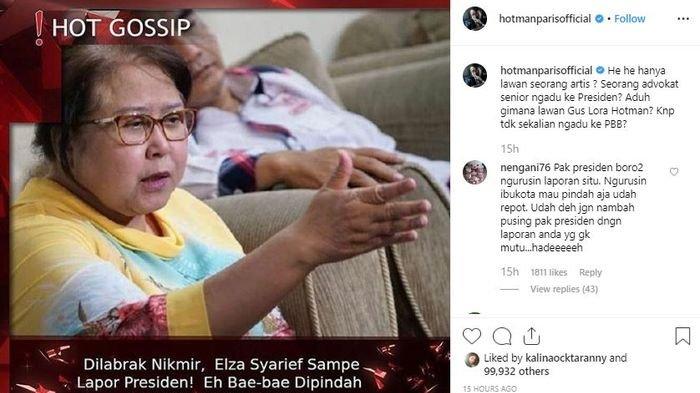 Hotman paris capture instagram
