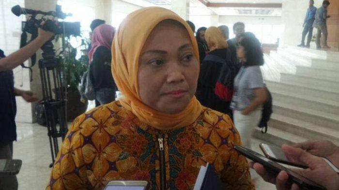 Ketua Fraksi Partai Kebangkitan Bangsa (PKB) Ida Fauziah di Kompleks Parlemen, Senayan, Jakarta, Jumat (19/5/2017).(KOMPAS.com/Nabilla Tashandra)