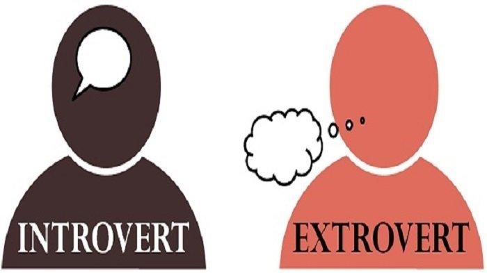 Ilustrasi Introvert dan Ekstrovert