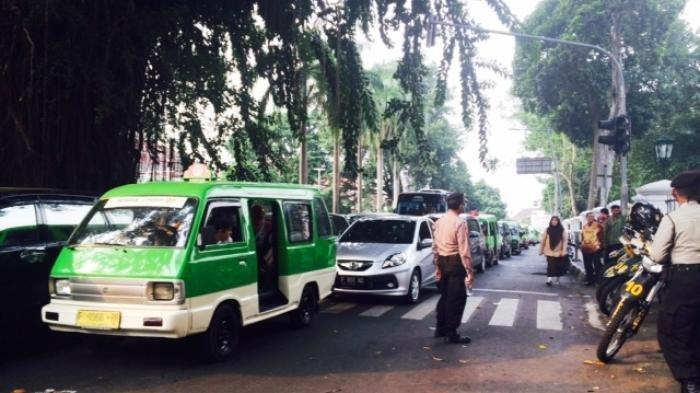 ilustrasi jalanan bogor