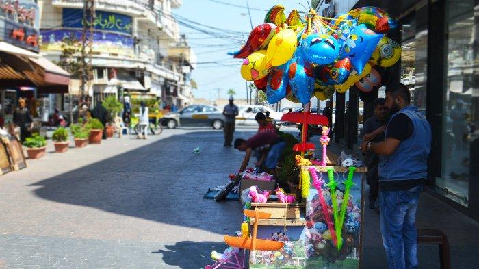 FOTO: Ilustrasi Pedagang Balon