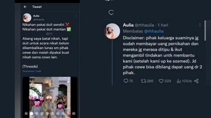 Kronologi Pengantin Wanita Pakai Uang Kawinan Rp 120 Juta dari Calon Suami untuk pria lain