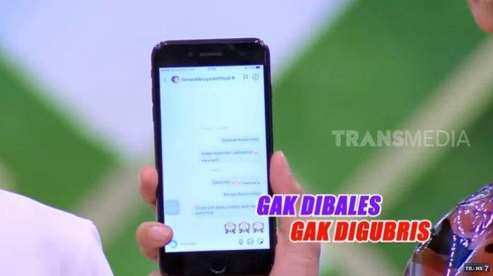 Isi DM Vicky Prasetyo kepada Tamara Bleszenski