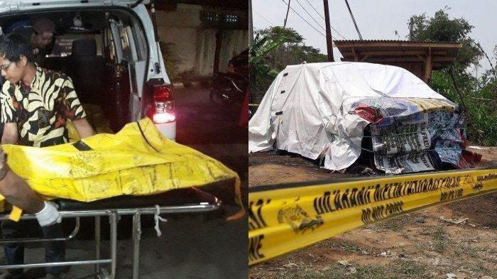 jenazah mobil di bakar di sukabumi