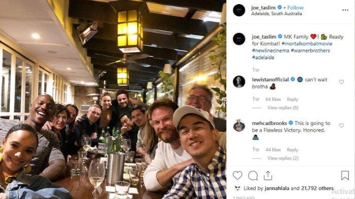 Joe Taslim syuting Mortal Kombat