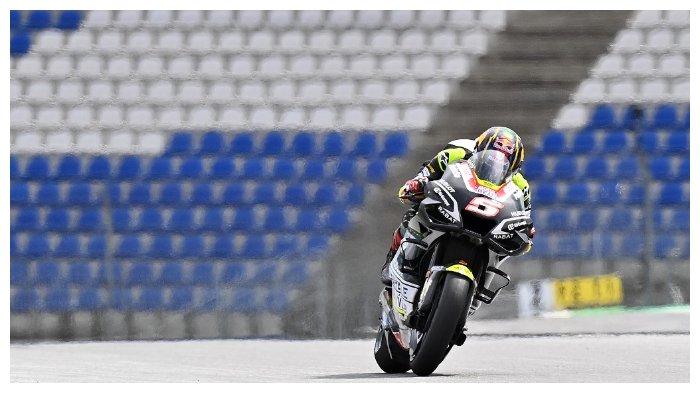 Johan Zarco pada latihan bebas keempat di MotoGP Austria, 15 Agustus 2020