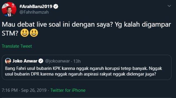 Joko Anwar vs fAHRI hAMZAH 1