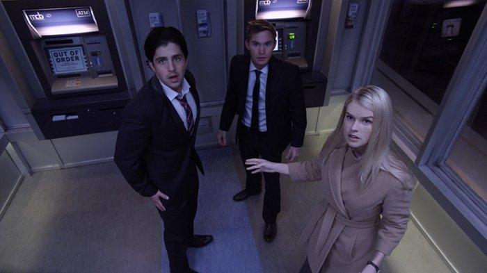 Josh Peck, Brian Geraghty, dan Alice Eve dalam film ATM (2012) 1