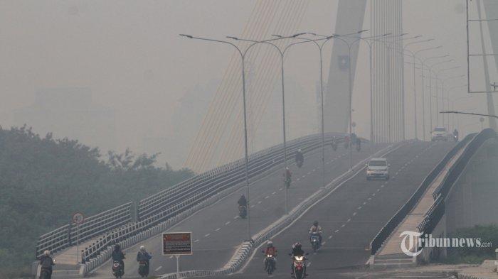 Kabut asap pekanbaru riau