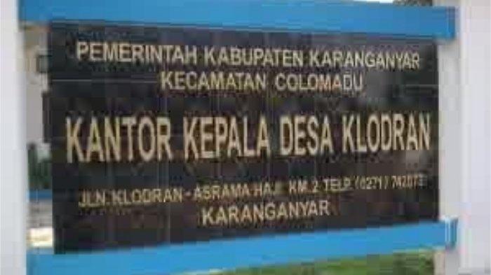 Kantor Kepala Desa Klodran
