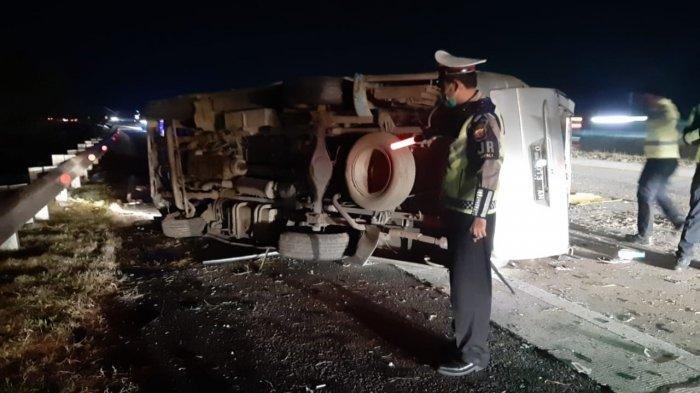 kecelakaan maut di KM 184 Tol Cipali 2