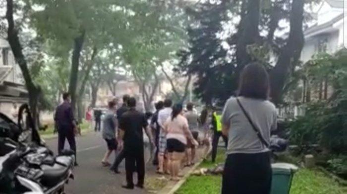 kecelakaan maut di perumahan lippo Karawaci, Kota Tangerang Aurelia margaretha