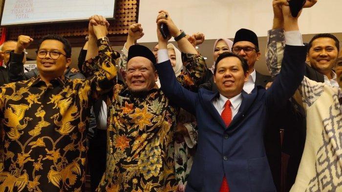 Keempat Pimpinan DPD RI 2019-2024  2