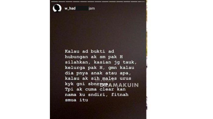 Klarifikasi Siwi Sidi 7w786y