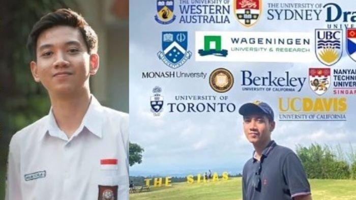 Inilah sosok Maulana Fatahillah Adzima, siswa alumni SMAN 3 Semarang yang berhasil diterima di 21 Universitas Top luar negeri.