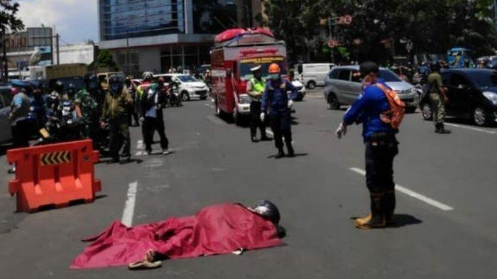 Kronologi Pria Terteletak di Jalan Jakarta Kota Bandung 1