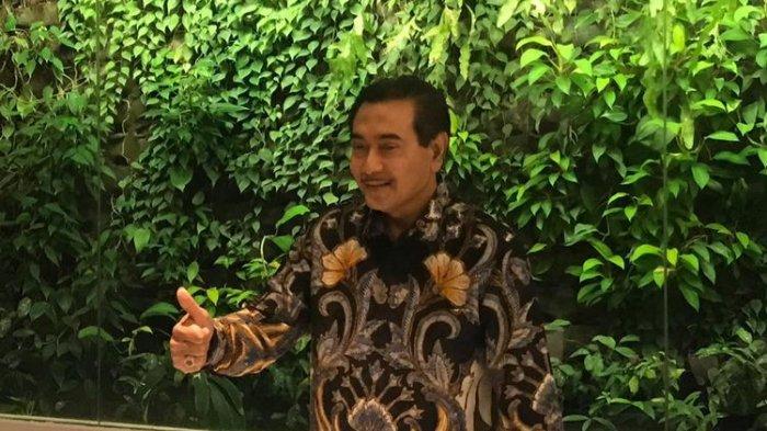 Mantan Direktur Utama Bank Rakyat Indonesia (BRI) Suprajarto di Jakarta, Kamis (29/8/2019) 2