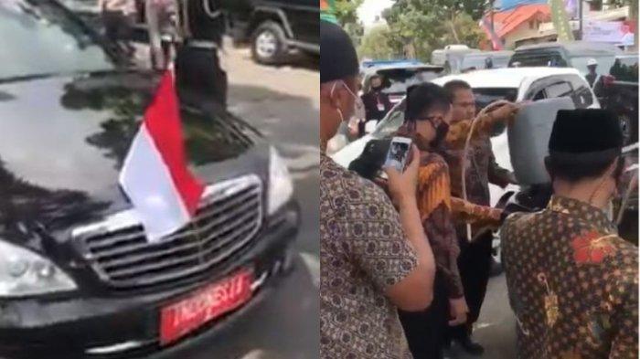 mobil Wakil Presiden diisi bensin pakai jirigen