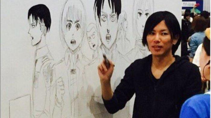 Hajime Isyama, kreator Attack on Titan