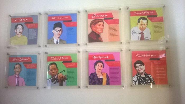 musisi di ruang museum lokananta