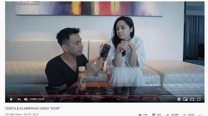 Nagita Slavina dan Raffi Ahmad beri klarifikasi 1321