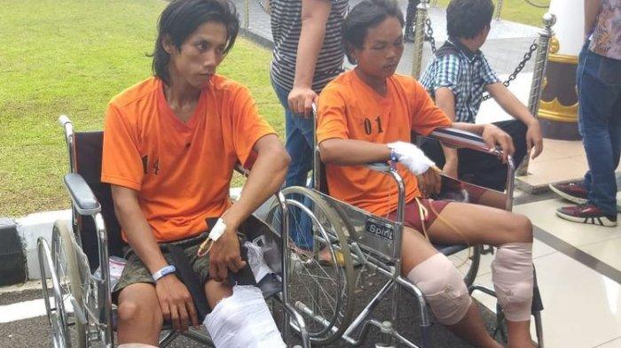 Nang (20) dan Hendri (18) dua pelaku pembunuhan