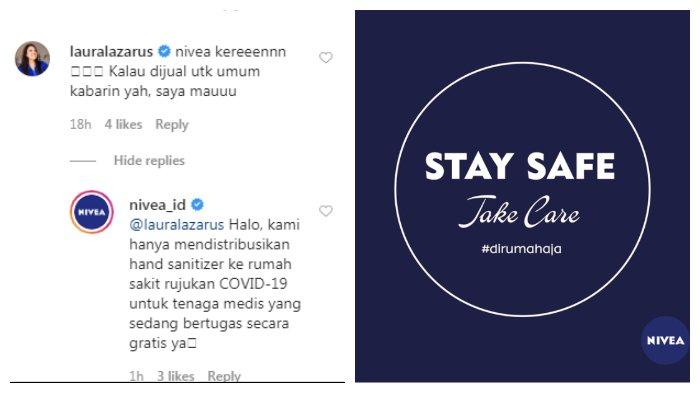 Nivea Produksi Hand Sanitizer