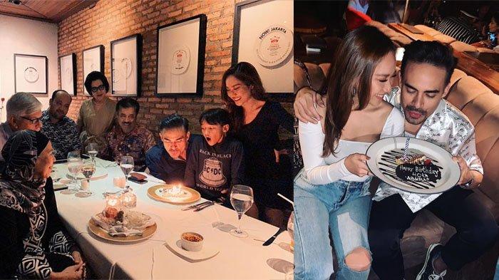 Pada ulang tahun Ashraf ke-40, BCL memberikan sepotong kue dengan lilin diatasnya