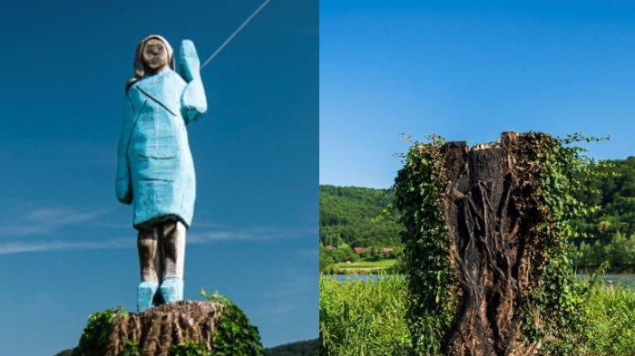 Patung Melania Trump 45