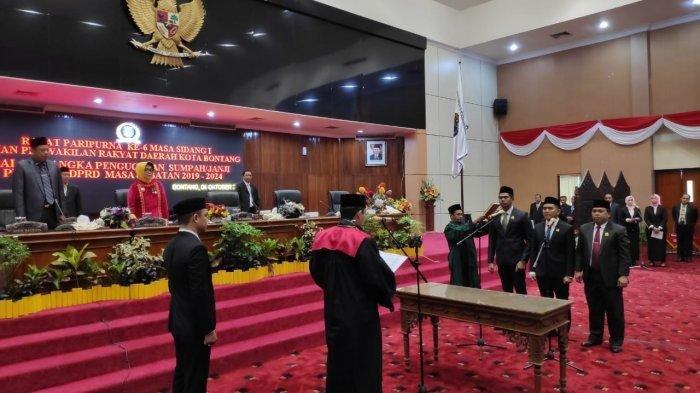Pelantikan Anggota DPRD Bontang