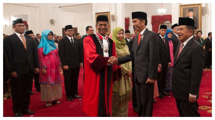 Pelantikan Saldi Isra