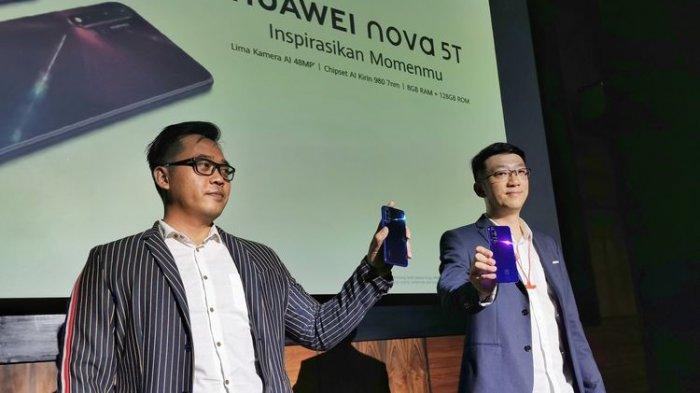peluncuran huawei nova 5t