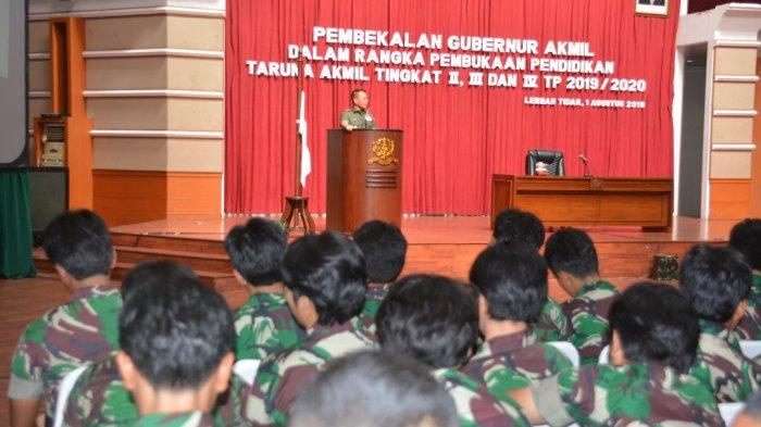 Pembekalan kepada seluruh Taruna Akmil