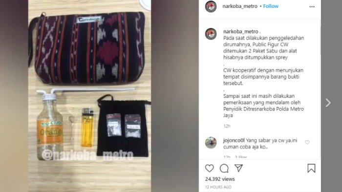 penangkapan aktris Cathrine Wilson 12