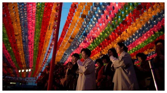 Perayaan Waisak di Korea Selatan