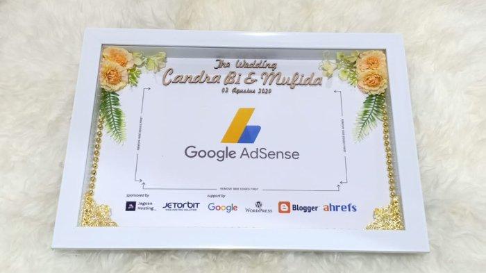 Pernikahan Candra Bi dan Mufida dengan Mahar Google Adsense 2