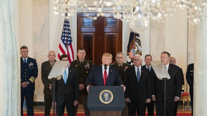 Pidato Presiden Amerika Serikat Donald Trump 1