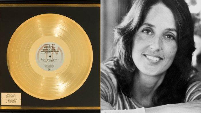 Piringan Emas Joan Baez dari album Diamonds and Rust