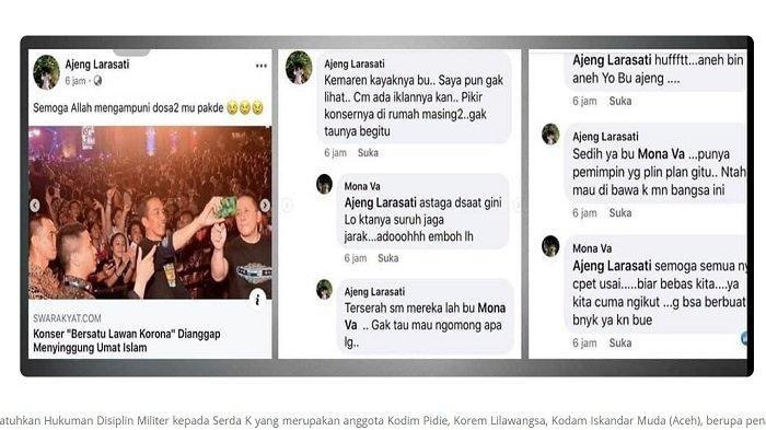 Postingan istri Serda K, AL