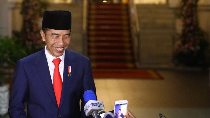 Presiden Joko Widodo upacara pelantikan presiden