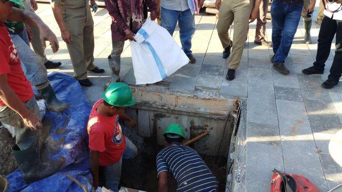 proyek revitalisai monas dihentikan sementara 1