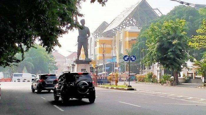 pusat Kota Solo sepi